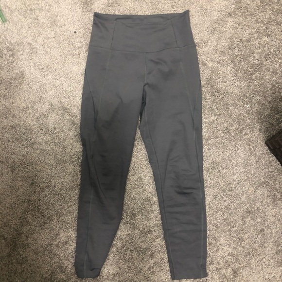 Smoke High Waisted Compression Leggings - Picture 3 of 4